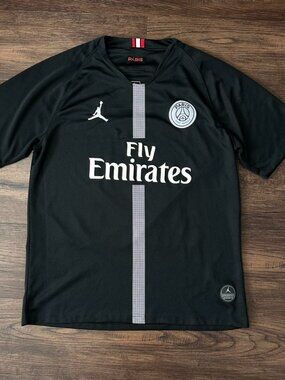 SOCCER JERSEY BLACK - XL